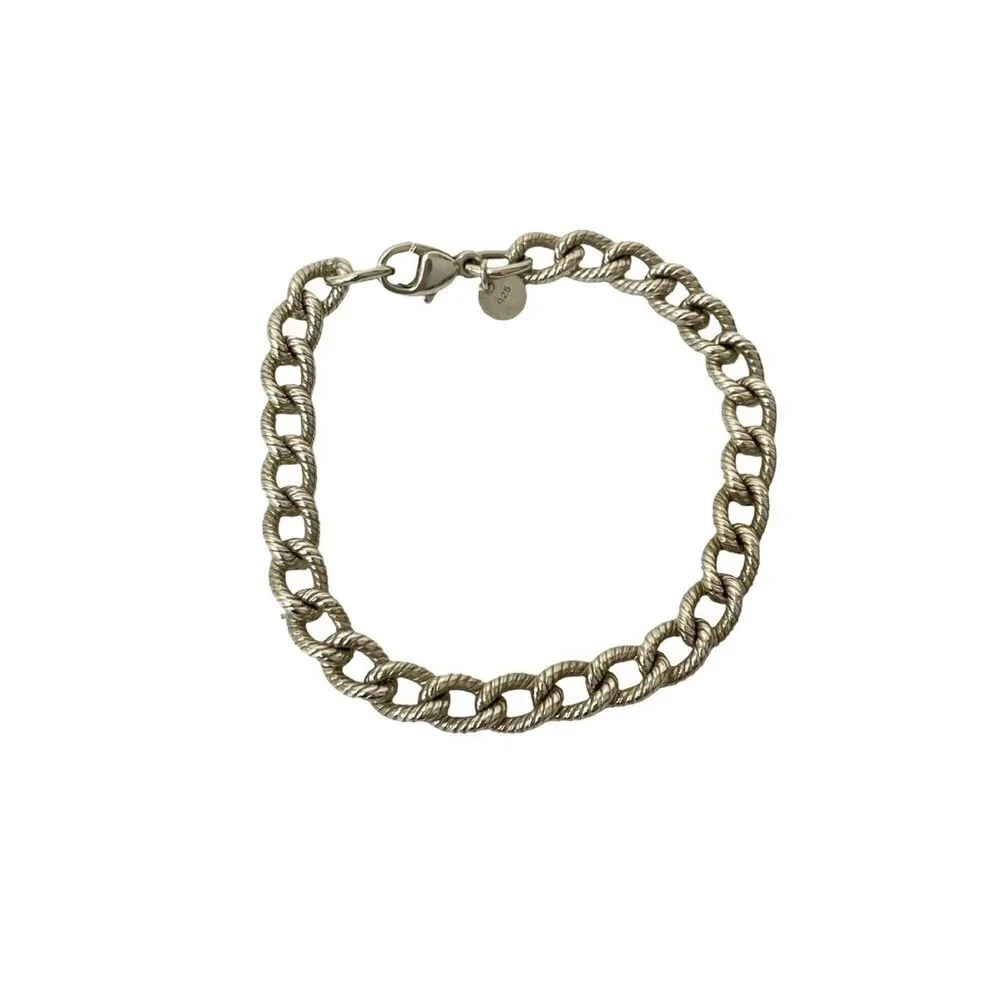 TIFFANY Authentic Silver Charm Bracelet